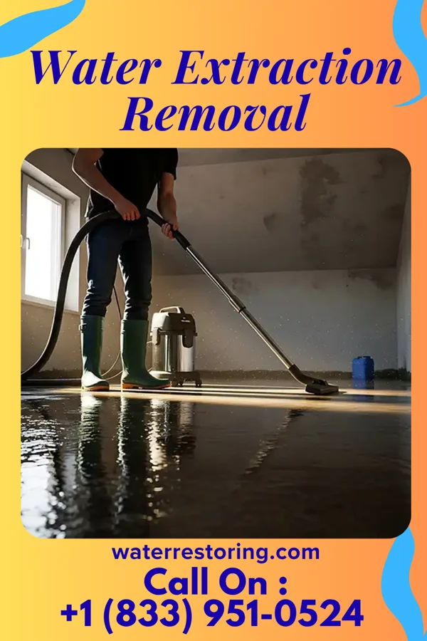 Water Extraction Removal in Hudson, KS